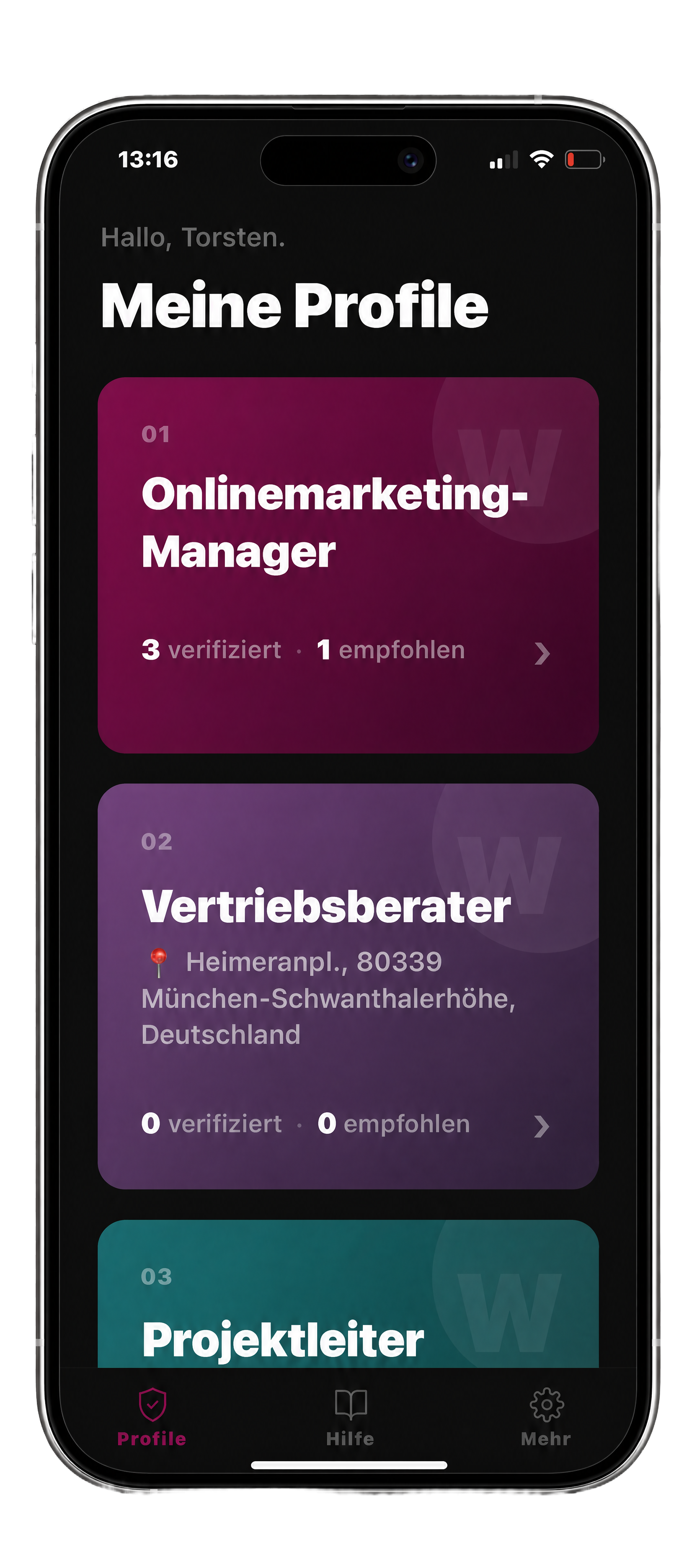 Whispert App Dashboard — sichtbar bei Google, ChatGPT, Perplexity, Gemini, Claude.